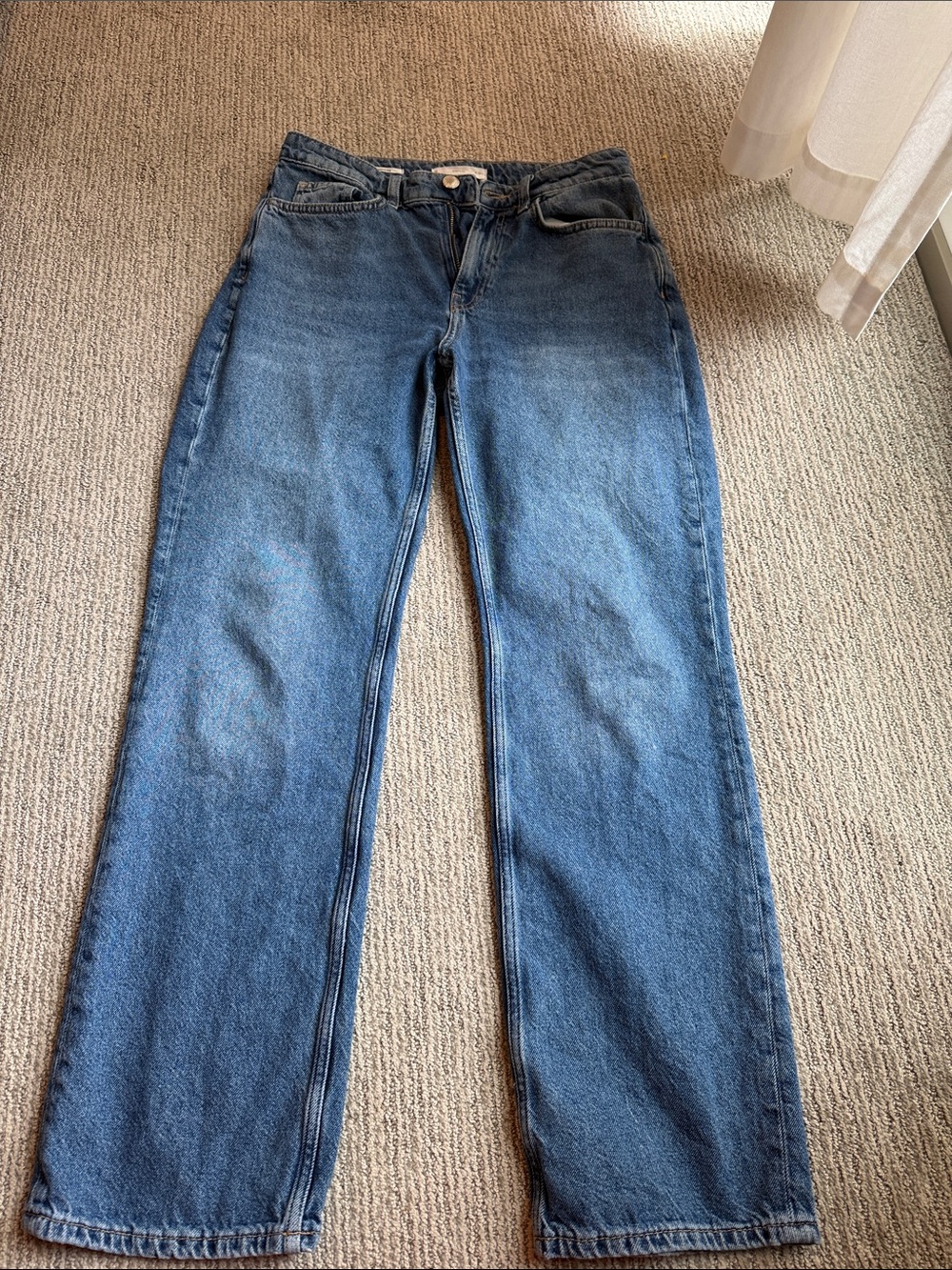 Matilda medium-rise straight-fit jeans